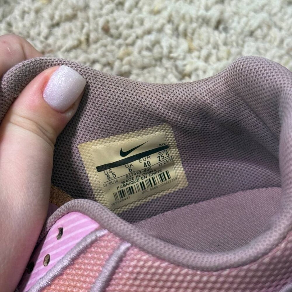 Nike Air Max 90 Ultra Essential Sunset Atomic Pink Sneaker Womens 8.5 - Picture 5 of 7
